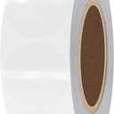 1000pcs Clear Circle Stickers for Sealing 1 inch Round Circle Transparent Labels Envelope Sealer (1 inch Round)
