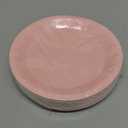 Ottin Solid Light Pink Paper Dessert Plates 7'' Disposable Appetize Cake Plates 50 Count for Birthday Wedding Party Snacks Dessert Cake Daily Use