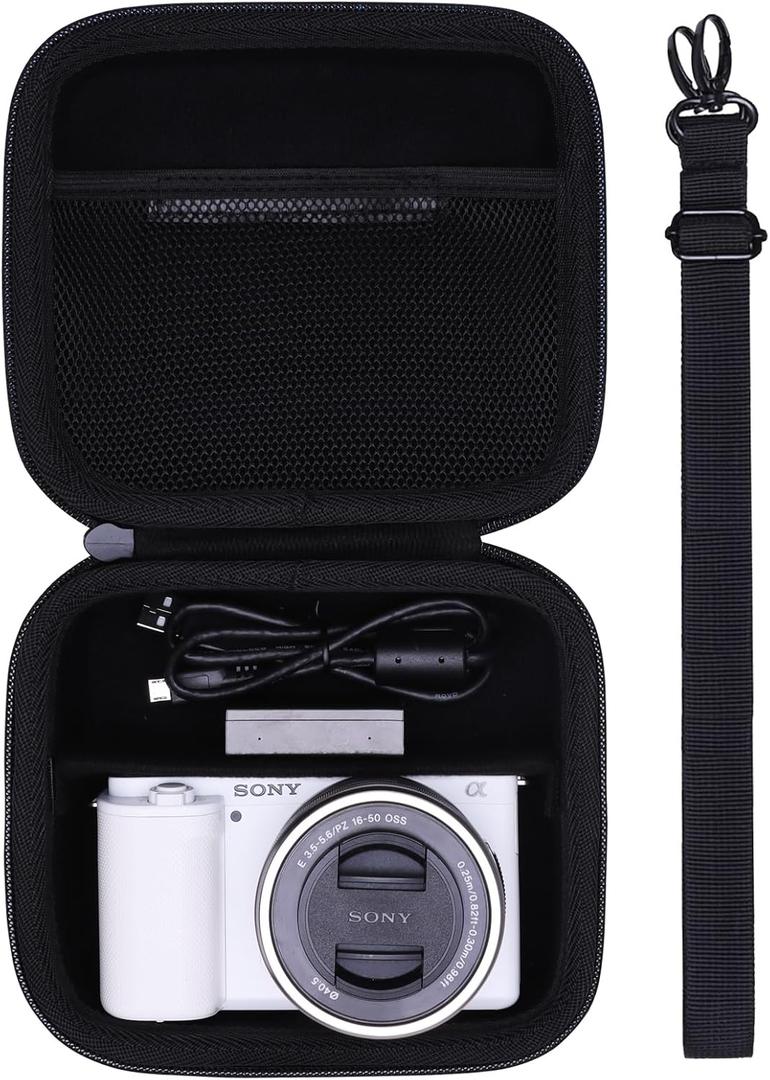 XANAD Hard Case for Sony a6400/a6700/a6100/a6000/ZV-E10/ZVE10 II/RX100 VII or Fujifilm X100VI / X100V Digital Camera (Black)