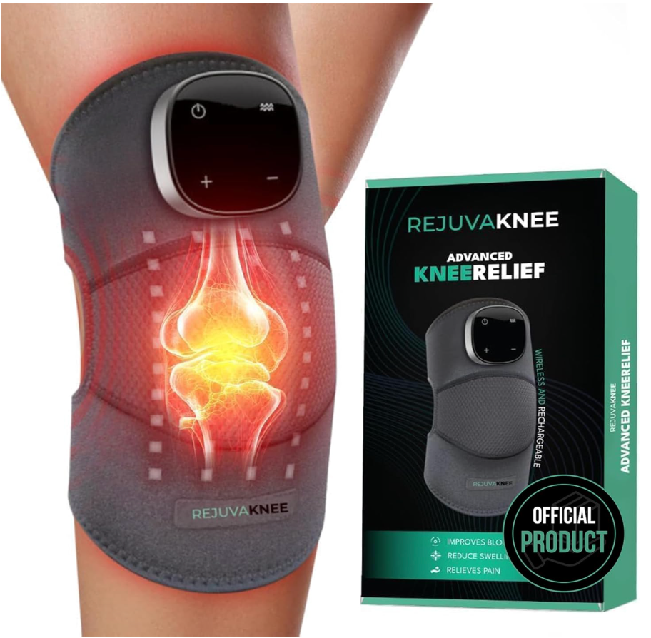 RejuvaKnee Triple Method Massager – The Official Rejuvacare 2026 – Adjustable Rejuvaknee Knee Massager for Comfort and Relaxation – Home Use Knee Wrap Massager – One Size, 1 Piece : Health & Household