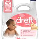 Dreft Baby Liquid Laundry Detergent, Fights Stains, Removes Odors, 114 loads, 150 fl oz