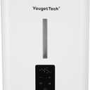 Evaporative Humidifiers for Bedroom Large Room|1.55Gallons|20W evaporative cool mist humidifier|7 Speed | MAX Output 1000 ml/h | Auto Humid | Top Filling