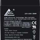 12V 4.5Ah Rechargeable SLA Battery for Security System, BE425M UPS, Garage Door Opener Replacement, Fire Alarm Batteries, Sealed Lead Acid 12V Battery Backup w/ F1 Terminals