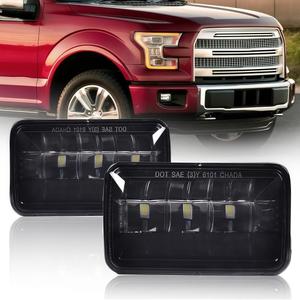 G-PLUS LED Fog Lights Compatible with Ford F150 2015-2020,Fit Ford F250 F350 Super Duty 2017-2018 Front Bumper Fog Lamps Driver and Passenger Side FL3Z15200B FL3Z15201B FO2593235 FO2592235