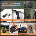 Air Tracker Tag-1 Pack Works with Apple Find My (iOS Only), Bluetooth Tracker Tag Keys Finder Tracking Tags Item Locator with Sounds Smart Tag Keys Item Finders Smart Tag for Keys