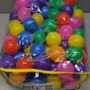 Hovenlay Ball Pit Balls Phthalate Free BPA Free Crush Proof Plastic - 7 Bright Colors in Reusable Play Toys for Kids with Storage Bag