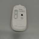 VssoPlor Type C Wireless Mouse, USB C MacBook Wireless Mouse Dual Mode Cordless Mice with USB and Type C Receiver Compatible with PC, Laptop, MacBook and All Type C Devices-White Silver