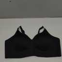 OEAK Womens Wireless Bras Comfortable Push Up Bra No Underwire Bra Full Support Lift Bralette Everyday Seamless Tshirt Bras, Large
