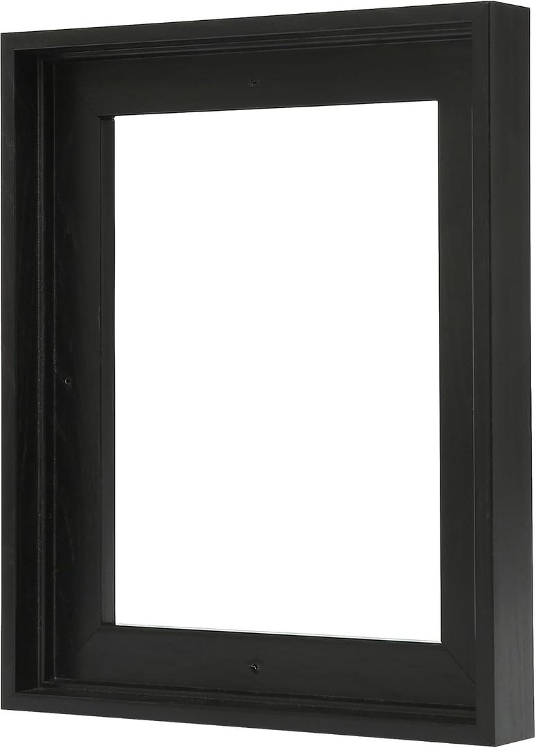 Canvas Frames for 12"x16"Paintings with 0.6"~0.9" Deep Black
