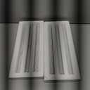 Lovdeco Carrara 1" X 12" Marble Quarter Round Tile Liner, Edge Trim Molding for Shower and Backsplash, Bullnose Tile Trim Polished, 6 Pcs/Box