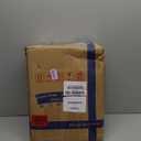 Stadium Seat for Bleachers with Back Support and Wide Padded Cushion Stadium Chair - Includes Shoulder Strap and Cup Holder (Black,2 Pack)