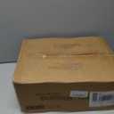 IBUYKE 16 Inch Small Foot Stool Ottoman, Rectangle Linen Foot Rest with Padded Seat and Metal Legs, Modern Ottoman Foot Rest for Living Room Bedroom Entryway Couch, Grey WBD001G