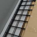 Wallmaster 2-Pack 15x45 Heavy Duty Garage Wall Shelving 45-inch-by-15-inch Wall Mount Garage Storage Rack Floating Shelves Max Load 400lb Black