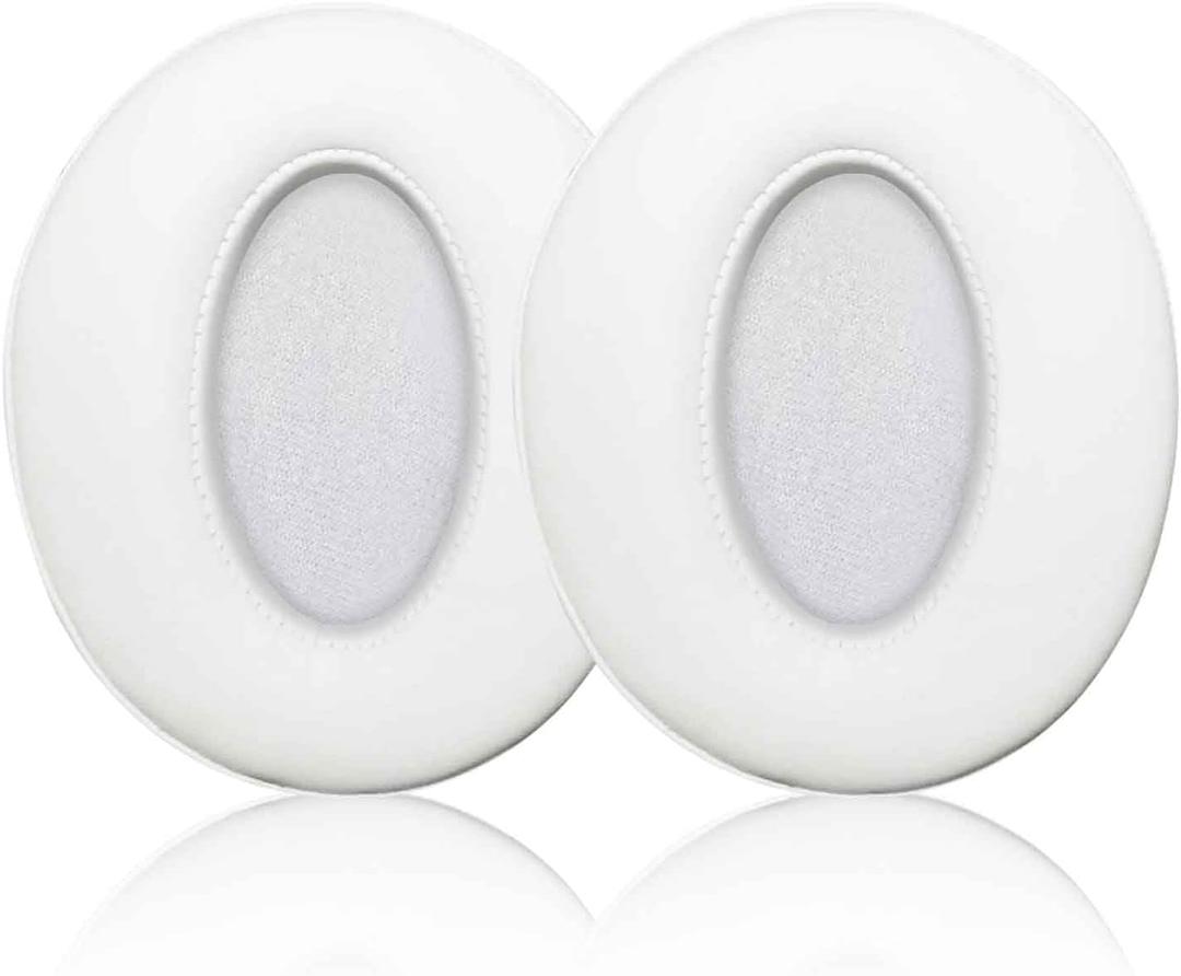 Replacement Ear Pads for Sennheiser HD 4.50BT, HD 4.50BTNC, HD 4.50SE, HD 4.40BT, HD 4.30G, HD 4.20S, HD 458BT, HD 450BT, HD 400S, HD 350BT, HD300, Headphones Ear Cushions Cups Covers (White)