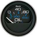 Faria Beede Instruments Faria Beede 13002 Coral Oil Pressure Gauge (80 PSI) - 2"", Black