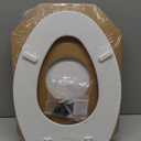 Bemis 1500EC 390 Lift-Off Wood Elongated Toilet Seat, Cotton White (Pack of 1)