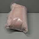 Carriediosa Heather Throw Blanket 50" X 60", 400GSM Ultra Soft Microfiber Fuzzy Fluffy Reversible Knitted Blankets Cozy Plush Lightweight and Warm Fall Throws for Couch, Bed, Sofa, Dusty Pink