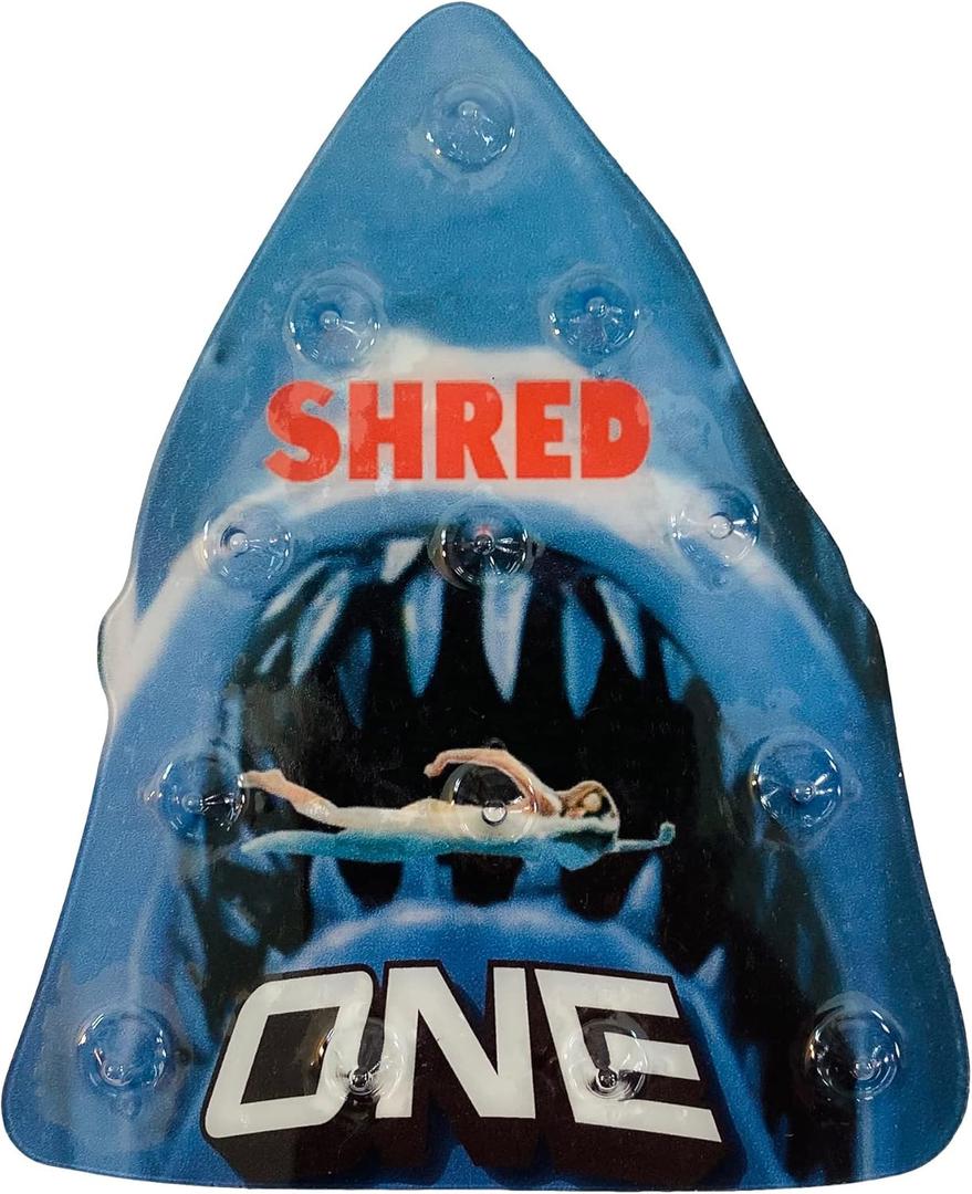One Mfg Shred Snowboard Stomp Pad 6" x 5" - Lightweight, Anti-Slip, USA Made Traction