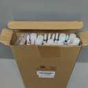 Baquler 24 Pcs 11'' Pastel Flameless Taper Candles Colorful LED Candle Sticks Colored Battery Operated Candle Pink Plastic Flickering Candlestick for Easter Wedding Birthday Dinner Table Party Decor (Macaron)