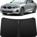 INSAUTO Custom Fit Windshield Sun Shade Accessories for BMW 3 Series 2019-2026 (330i/M340i), Foldable Front Window Sunshade, UV & Heat Reflector, Keeps Interior Cool, Includes Storage Bag