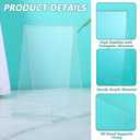 12 Pack Clear Display Stand, 5.7 x 4 Inch Acrylic Book Display Stand Tablet Holder Easel Holder for Displaying Pictures, Books, Albums, Music Sheets, Notebooks, Artworks, Cds, Large