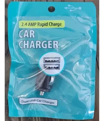 2.4AMP Rapid Charge Car Charger 2Pcs