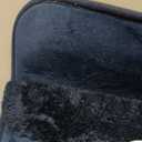 Electric Heated Foot Warmers for Men and Women,Double-Sided Heating,6 Fast Heating Settings 3 Timers,10 ft Cord Electric Fast Heat Pad with Heat Settings Under Desk,Bed,Office,Home (Navy Blue)