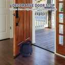 Pomeat Decorative Door Stop, Sailors Knot Rope Door Stop, Nautical Doors Stop, Weighted Door Stopper, Heavy Doorstop for Bedroom, Living Room, Window Wedge, Bookend 6.25 inch (Blue)
