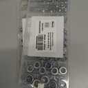 2 x 201pcs Locknuts Assortment Kit,M3 M4 M5 M6 M8 M10 M12 Metric Nylon Insert Lock Nuts Set,304 Stainless Steel Lock Nuts