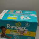Pampers Diapers - Swaddlers 360 - Size 3, 124 Count, up to 100% Leakproof Comfy Dry Fit, Designed for Easy Changes, Pull On Baby Diaper (Packaging May Vary)