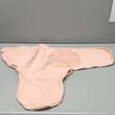 SwaddleMe by Ingenuity Muslin Original Swaddle, 100% Cotton, Size Small/Medium, for Ages 0-3 Months, 7-14 Pounds, Up to 26 Inches Long, 1.5 TOG - Blush