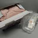 GOTCOZY Electric Blanket Heated Throw 50''X60''- Ribbed Faux Fur Heated Blanket with 4 Heating Level & 3 Hour Auto Off Heating Blanket, ETL&FCC Certified Machine Washable(Pink)