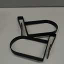 Book Ends for Shelves: Black Metal Book Ends, Heavy Duty Bookend Supports for Shelves, Non-Skid Book Organizer for Home Office School Supplies