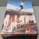 Vintage Skiing Poster Canvas Wall Art Prints 16x24inch(40x60cm) Frame-Style