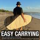 Ho Stevie! Surfboard Bag - Zippered Daybag - Fits All Shapes of Surfboards - Foam Padding and Durable Cover - Comfortable Shoulder Strap (7'0")