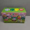 [6 Surprise Golden Eggs] 150 Pack 3 Inch Large Easter Eggs, Empty Easter Eggs Fillable, Bright Colors Plastic Eggs Bulks for Easter Hunt, Easter Party Favor, Basket Stuffers Fillers