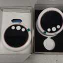 5-in-1 Ring Plug in Natural Gas & Smoke & Carbon Monoxide Detectors Combination Built-in 1000mAh Backup Battery 85dB Smoke CO Temp Humidity Senor for Home Hotel Travel (White, 2 Pack)