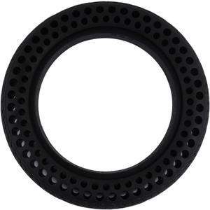 12 Inch Solid Tire 12 1/2x2 1/4 (57-203) Replacement Wheel For Electric Bike Scooter E-Bike 12.5x2.125 Puncture-Proof Rubber Tyre Black