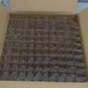 100 Pack C9 LED Replacement Christmas Light Bulb, C9 Shatterproof LED Bulb for Christmas String Light, E17 Intermediate Base, Commercial Grade Dimmable Bulbs, Warm White