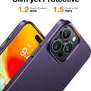 TORRAS Slim Fit Designed for iPhone 15 Pro Max Case 6.7 inch, Ultra-Thin 15 Pro Max Case 2023, Lightweight Hard PC Cover Phone Cases for iPhone 15 Pro Max Phone Case Purple, OriginFit
