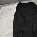 Chol&Vivi Dog Clothes Shirts, 2pcs Shirt for Large Size Dog, Blank Pet Cotton Sleeveless Apparel Soft and Lightweight, Tank Top for All Breeds, Black and White, XX-Large (XXL (25" Chest))