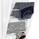 Honey-Can-Do DRY-04445 Large Wall-Mounted Drying Rack, White