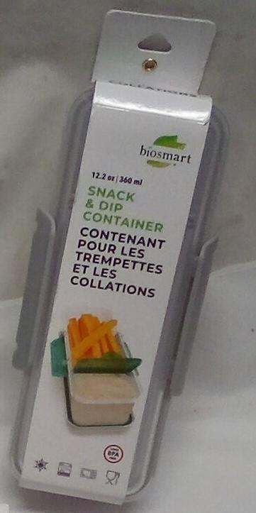 Biosmart Snack & Dip Container