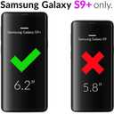 Wallet Case for Samsung Galaxy S9 Plus Leather Flip Zipper Purse Handbag with Credit Card Holder Shoulder Strap and Wrist Strap Lanyard Phone Cover for S9+ 9S 9+ S 9 9plus S9plus Women Pink