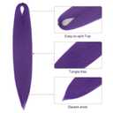 2 x Long Purple Braiding Hair Pre-Stretched - 24 Inch Sythetic Braiding hair Extensions for Braids, Purple Hair for Stage Party Halloween Costume Cosplay (24 Inch, Purple-2P)