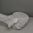 Hoewina Dog & Cat Bed for Indoor Cats, 20in Calming Donut Bed for Puppy and Kitten, Washable Round Fluffy Pet Bed for Small Medium Dogs and Cats (Light Grey)