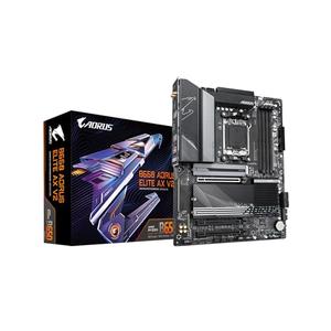 GIGABYTE B650 AORUS Elite AX V2 AMD AM5 ATX Motherboard, Support Ryzen 9000/8000/7000 Series, DDR5, 12+2+2 Power Phase, PCIe 5.0 M.2, USB-C 3.2 Gen 2, WIFI6E, 2.5 GbE, EZ-Latch, Q-Flash, RGB Fusion