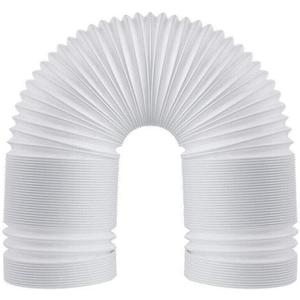 Air Conditioner Exhaust Vent Hose - 5" Diameter, 80" Length, Angooni Universal Counter-Clockwise Thread Air Vent Compatible with Honeywell, Whynter, Frigidaire, LG, Toshiba, Delonghi, JHS