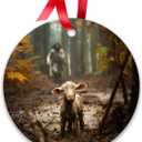 2026 Christmas Ornaments for Xmas Tree Decorations Christian Gifts for Women Decorations Indoor Hanging Ornament Religious Gift for Christians,Pastor, Baptism Gifts for Girl, B-138