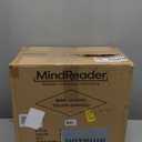 Mind Reader 2-Tier Snack Carousel, Countertop Organizer, Snack Tray, Breakroom, Kitchen, 14.25"L x 14.25"W x 14"H, Black